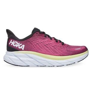 HOKA ONE ONE Clifton 8 'Ibis Rose Pink Green' Running Shoes Size 9.5B